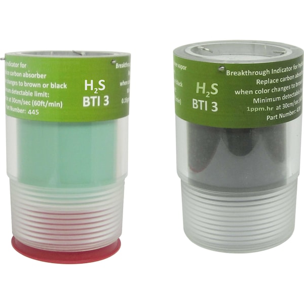 Chemteq Filter Change Indicator 3 for Hydrogen Sulfide Gas Waterproof 445 - main